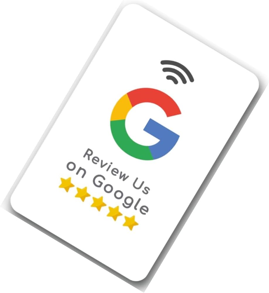 NFC Google review card